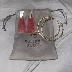 Kendra Scott Earrings! Set of (2) pair!